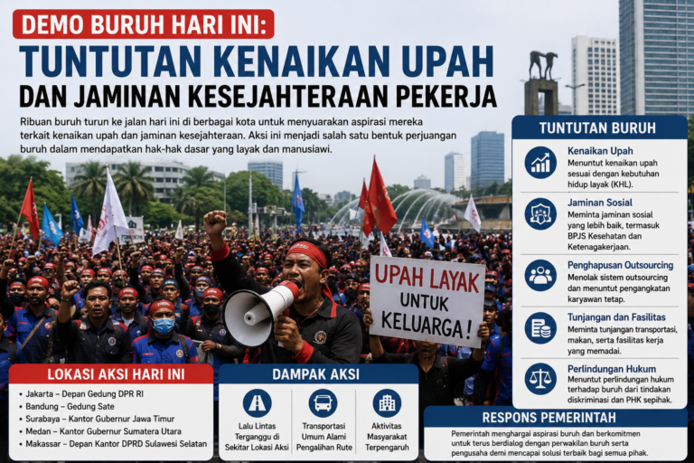 Demo Hari Ini Viral di Media Sosial, Ini Kronologi dan Fakta yang Perlu Diketahui