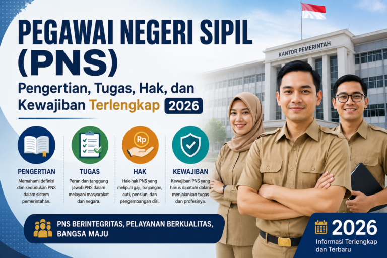 Pegawai Negeri Sipil (PNS): Pengertian, Tugas, Hak, dan Kewajiban Terlengkap 2026
