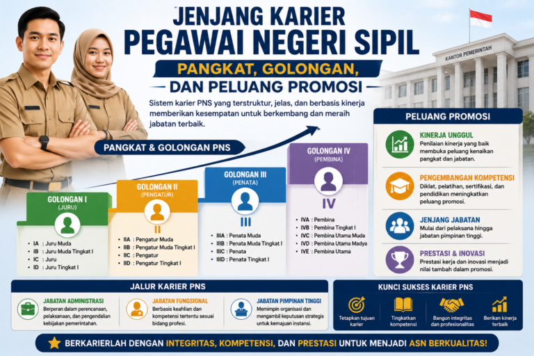 Jenjang Karier Pegawai Negeri Sipil: Pangkat, Golongan, dan Peluang Promosi