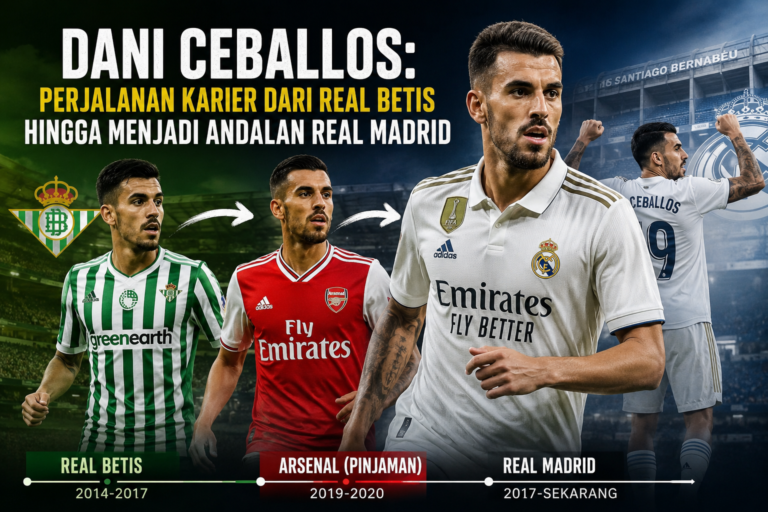Dani Ceballos: Perjalanan Karier dari Real Betis hingga Menjadi Andalan Real Madrid