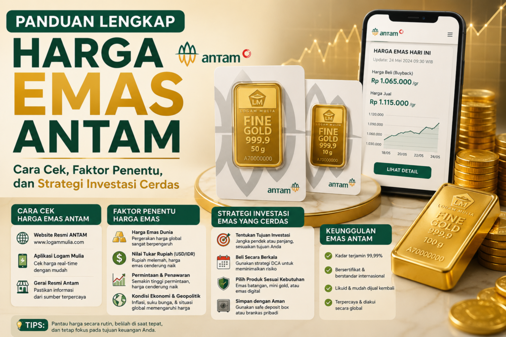 Panduan Lengkap Harga Emas Antam: Cara Cek, Faktor Penentu, dan Strategi Investasi Cerdas
