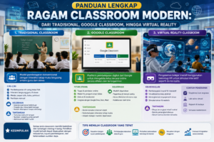 Panduan Lengkap Ragam Classroom Modern: Dari Tradisional, Google Classroom, hingga Virtual Reality
