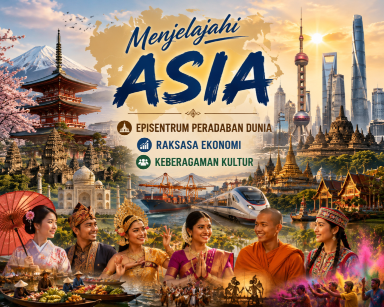 Menjelajahi Asia: Episentrum Peradaban Dunia, Raksasa Ekonomi, dan Keberagaman Kultur