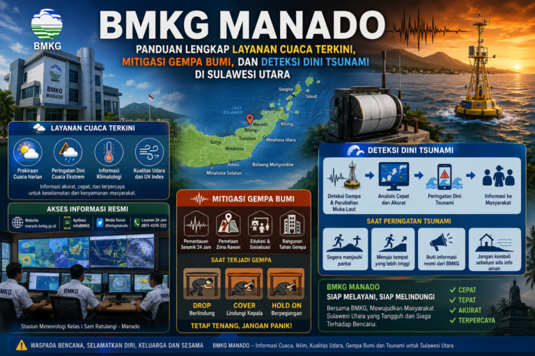 BMKG Manado: Panduan Lengkap Layanan Cuaca Terkini, Mitigasi Gempa Bumi, dan Deteksi Dini Tsunami di Sulawesi Utara
