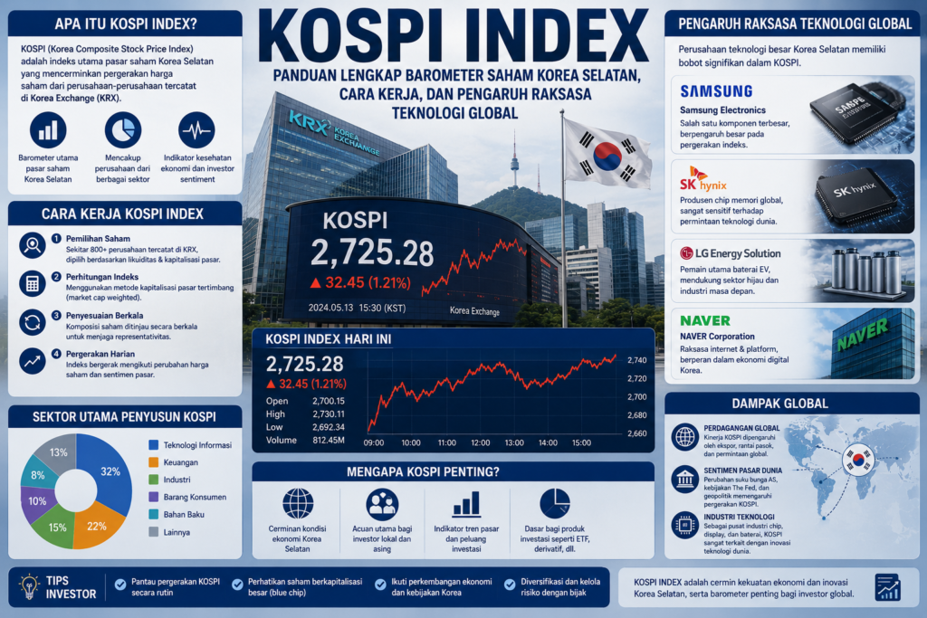 KOSPI Index: Panduan Lengkap Barometer Saham Korea Selatan, Cara Kerja, dan Pengaruh Raksasa Teknologi