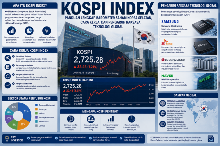 KOSPI Index: Panduan Lengkap Barometer Saham Korea Selatan, Cara Kerja, dan Pengaruh Raksasa Teknologi