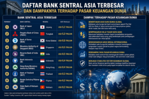 Daftar Bank Sentral Asia Terbesar dan Dampaknya terhadap Pasar Keuangan Dunia