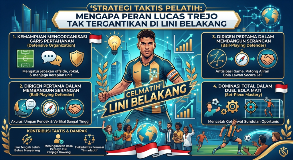 Strategi Taktis Pelatih: Mengapa Peran Lucas Trejo Tak Tergantikan di Lini Belakang