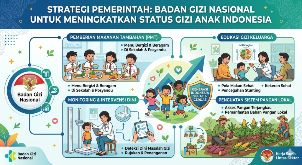 Badan Gizi Nasional: Strategi Pemerintah untuk Meningkatkan Status Gizi Anak Indonesia