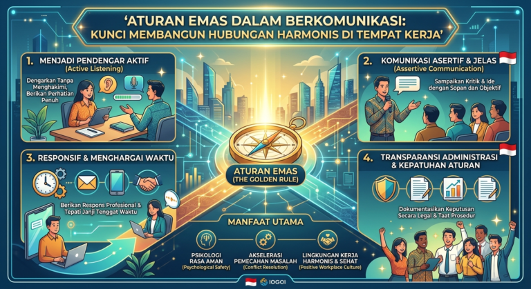Aturan Emas dalam Berkomunikasi: Kunci Membangun Hubungan Harmonis di Tempat Kerja