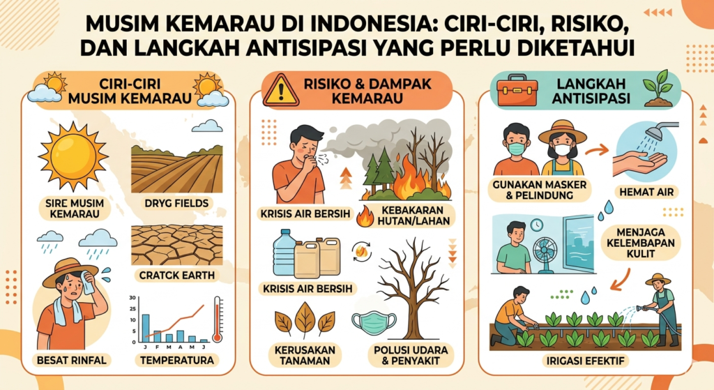 Musim Kemarau di Indonesia: Ciri-Ciri, Risiko, dan Langkah Antisipasi yang Perlu Diketahui