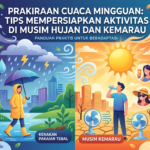 Prakiraan Cuaca Mingguan: Tips Mempersiapkan Aktivitas di Musim Hujan dan Kemarau