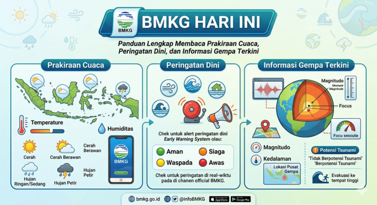 BMKG Hari Ini: Panduan Lengkap Membaca Prakiraan Cuaca, Peringatan Dini, dan Informasi Gempa Terkini