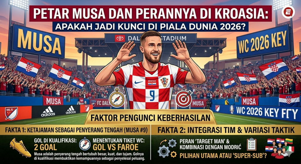 Petar Musa dan Perannya di Kroasia: Apakah Jadi Kunci di Piala Dunia 2026?