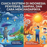 Cuaca Ekstrem di Indonesia: Penyebab, Dampak, dan Cara Menghadapinya