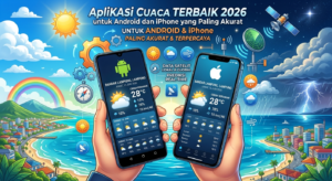 Aplikasi Cuaca Terbaik 2026 utnuk Android dan iPhone yang Paling Akurat