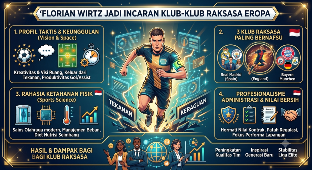 Florian Wirtz Jadi Incaran Klub-Klub Raksasa Eropa