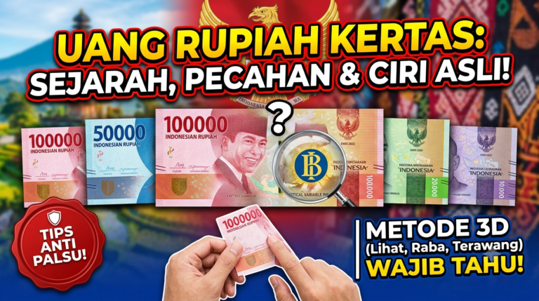 Uang Kertas Rupiah: Sejarah, Pecahan, dan Ciri Keasliannya yang Wajib Diketahui