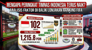 Mengapa Peringkat Timnas Indonesia Terus Naik? Analisis Faktor di Balik Lonjakan Ranking FIFA
