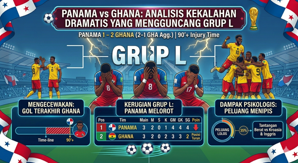 Panama vs Ghana: Analisis Kekalahan Dramatis yang Mengguncang Grup L Piala Dunia 2026
