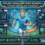 Erling Haaland Siap Kembali Tajam Setelah Cedera
