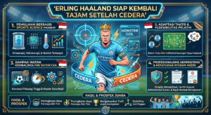 Erling Haaland Siap Kembali Tajam Setelah Cedera