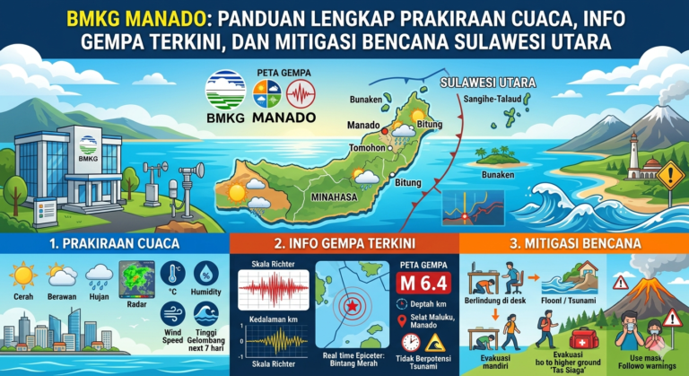 BMKG Manado: Panduan Lengkap Prakiraan Cuaca, Info Gempa Terkini, dan Mitigasi Bencana Sulawesi Utara