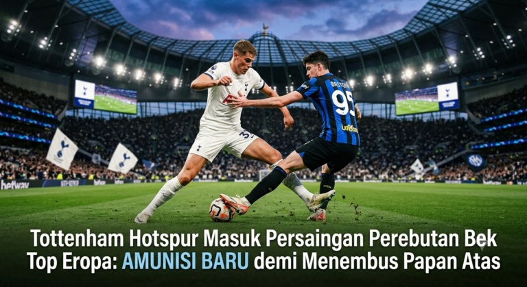 Tottenham Hotspur Masuk Persaingan Perebutan Bek Top Eropa: Amunisi Baru demi Menembus Papan Atas