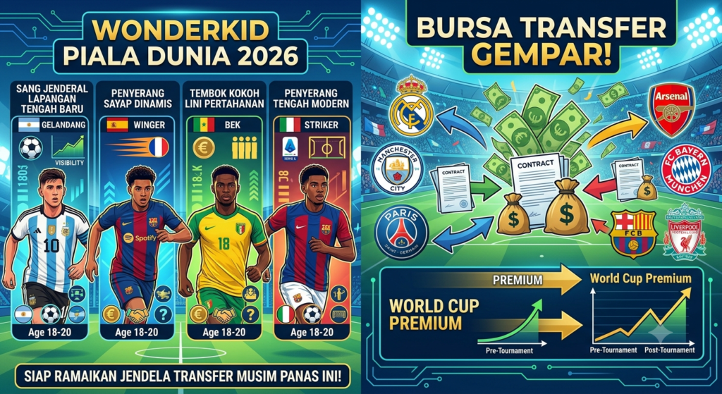 Wonderkid Piala Dunia 2026 Siap Ramaikan Bursa Transfer