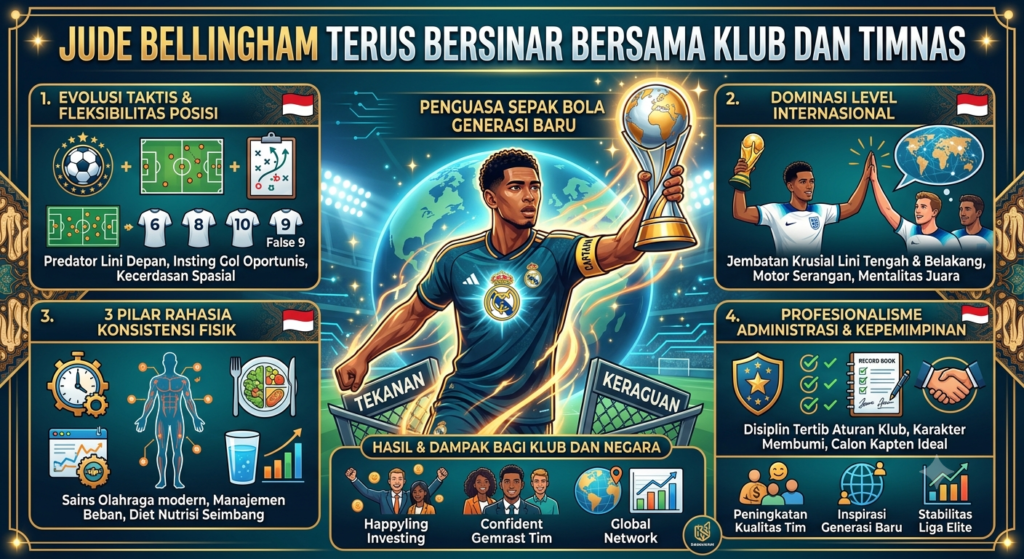 Jude Bellingham Terus Bersinar Bersama Klub dan Timnas