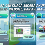 Cara Cek Cuaca Secara Akurat Melalui HP, Website, dan Aplikasi Resmi