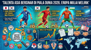 Talenta Asia Bersinar di Piala Dunia 2026, Eropa Mulai Melirik