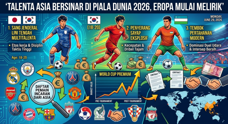 Talenta Asia Bersinar di Piala Dunia 2026, Eropa Mulai Melirik