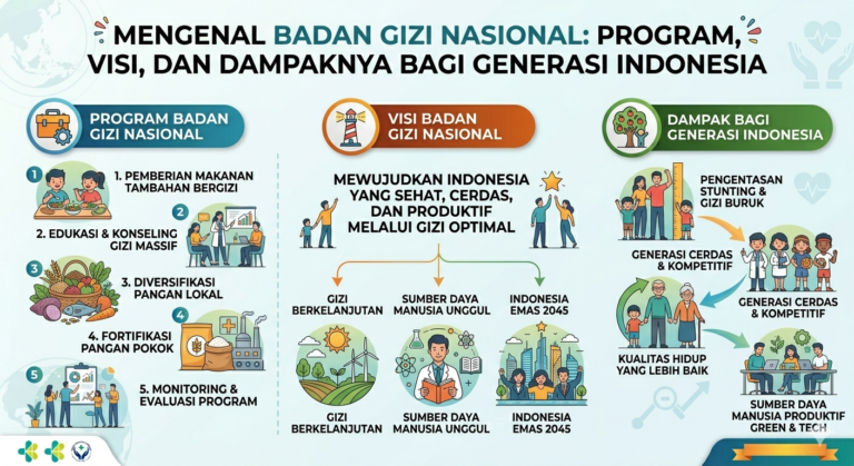 Mengenal Badan Gizi Nasional: Program, Visi, dan Dampaknya bagi Generasi Indonesia