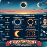 Gerhana Matahari: Panduan Lengkap Jenis, Proses Terjadinya, dan Cara Aman Mengamatinya
