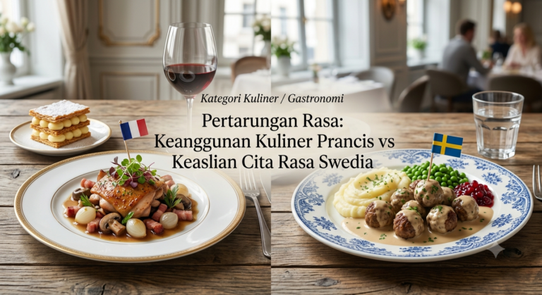 Pertarungan Rasa: Keanggunan Kuliner Prancis vs Keaslian Cita Rasa Swedia