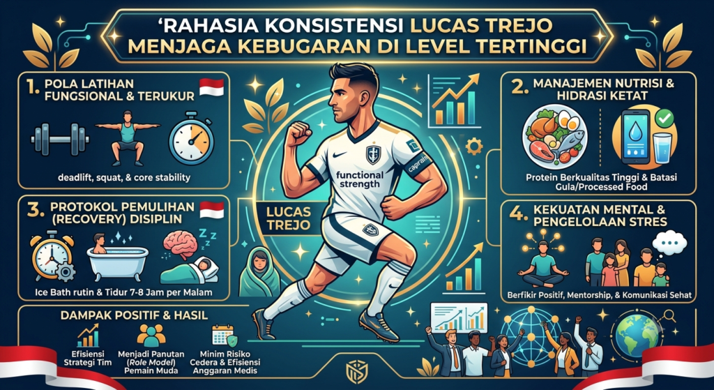 Rahasia Konsistensi Lucas Trejo Menjaga Kebugaran di Level Tertinggi