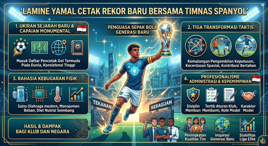 Lamine Yamal Cetak Rekor Baru Bersama Timnas Spanyol
