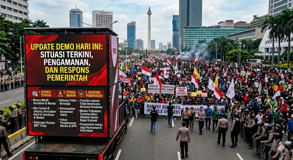 Update Demo Hari Ini: Situasi Terkini, Pengamanan, dan Respons Pemerintah