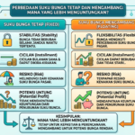Perbedaan Suku Bunga Tetap dan Mengambang: Mana yang Lebih Menguntungkan?