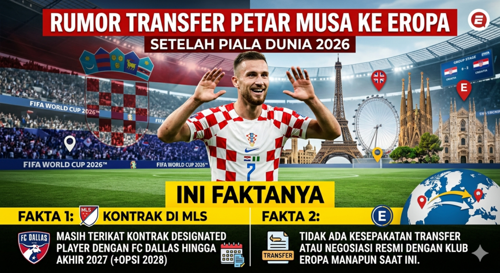 Rumor Transfer Petar Musa ke Eropa Setelah Piala Dunia 2026, Ini Faktanya