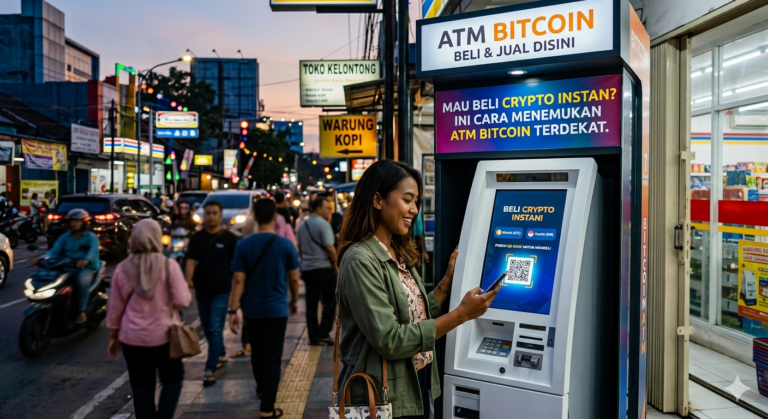 Mau Beli Crypto Instan? Ini Cara Menemukan ATM Bitcoin Terdekat.