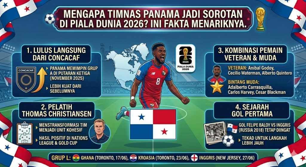 Mengapa Timnas Panama Jadi Sorotan di Piala Dunia 2026? Ini Fakta Menariknya