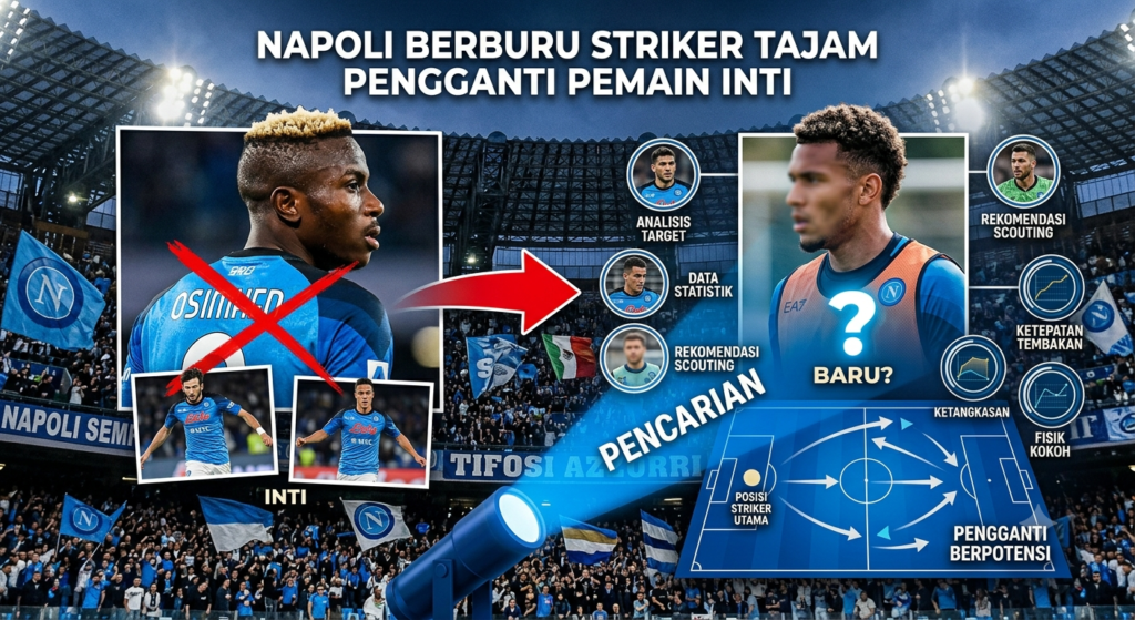 Napoli Berburu Striker Tajam Pengganti Pemain Inti: Misi Menemukan Penguasa Baru Lini Depan Partenopei