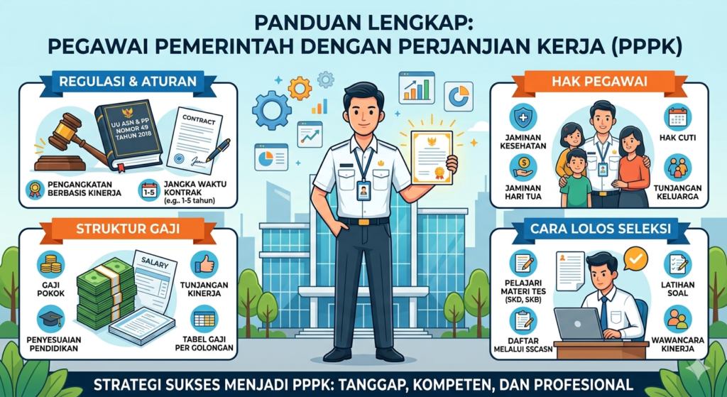 Pegawai Pemerintah dengan Perjanjian Kerja (PPPK): Panduan Lengkap Regulasi, Hak, Gaji, dan Cara Lolos Seleksi