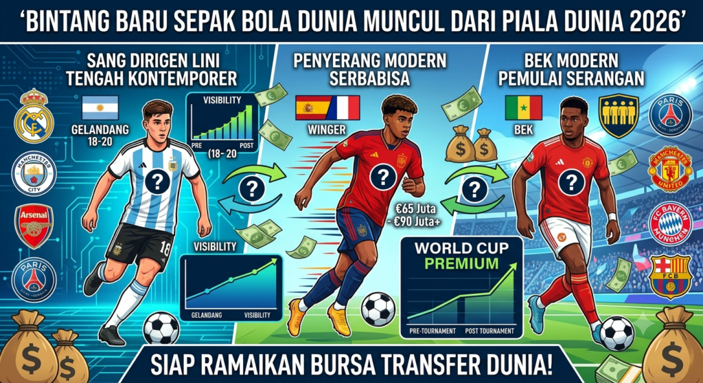 Bintang Baru Sepak Bola Dunia Muncul dari Piala Dunia 2026