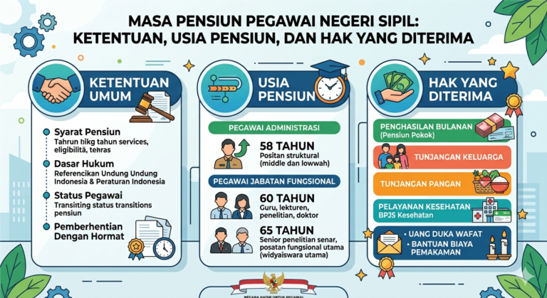 Masa Pensiun Pegawai Negeri Sipil: Ketentuan, Usia Pensiun, dan Hak yang Diterima