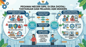 Pegawai Negeri Sipil di Era Digital: Tantangan dan Peluang ASN Modern