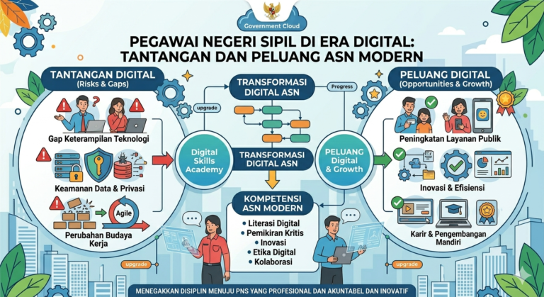 Pegawai Negeri Sipil di Era Digital: Tantangan dan Peluang ASN Modern