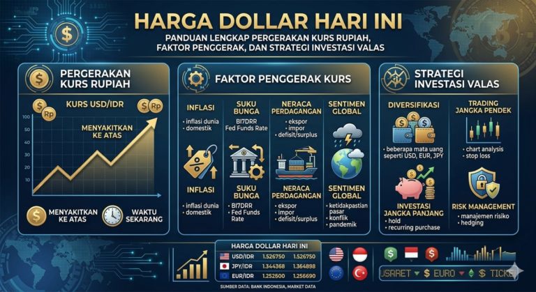 Harga Dollar Hari Ini: Panduan Lengkap Pergerakan Kurs Rupiah, Faktor Penggerak, dan Strategi Investasi Valas